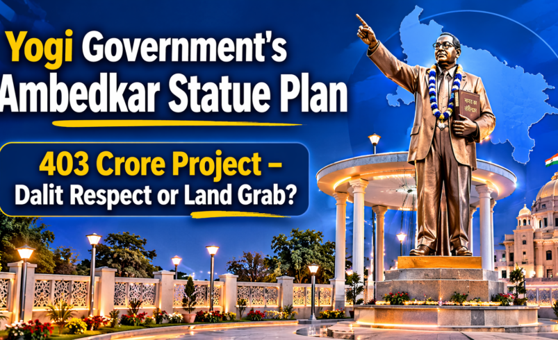 UP Ambedkar Statue Scheme: ₹403 Cr Debate