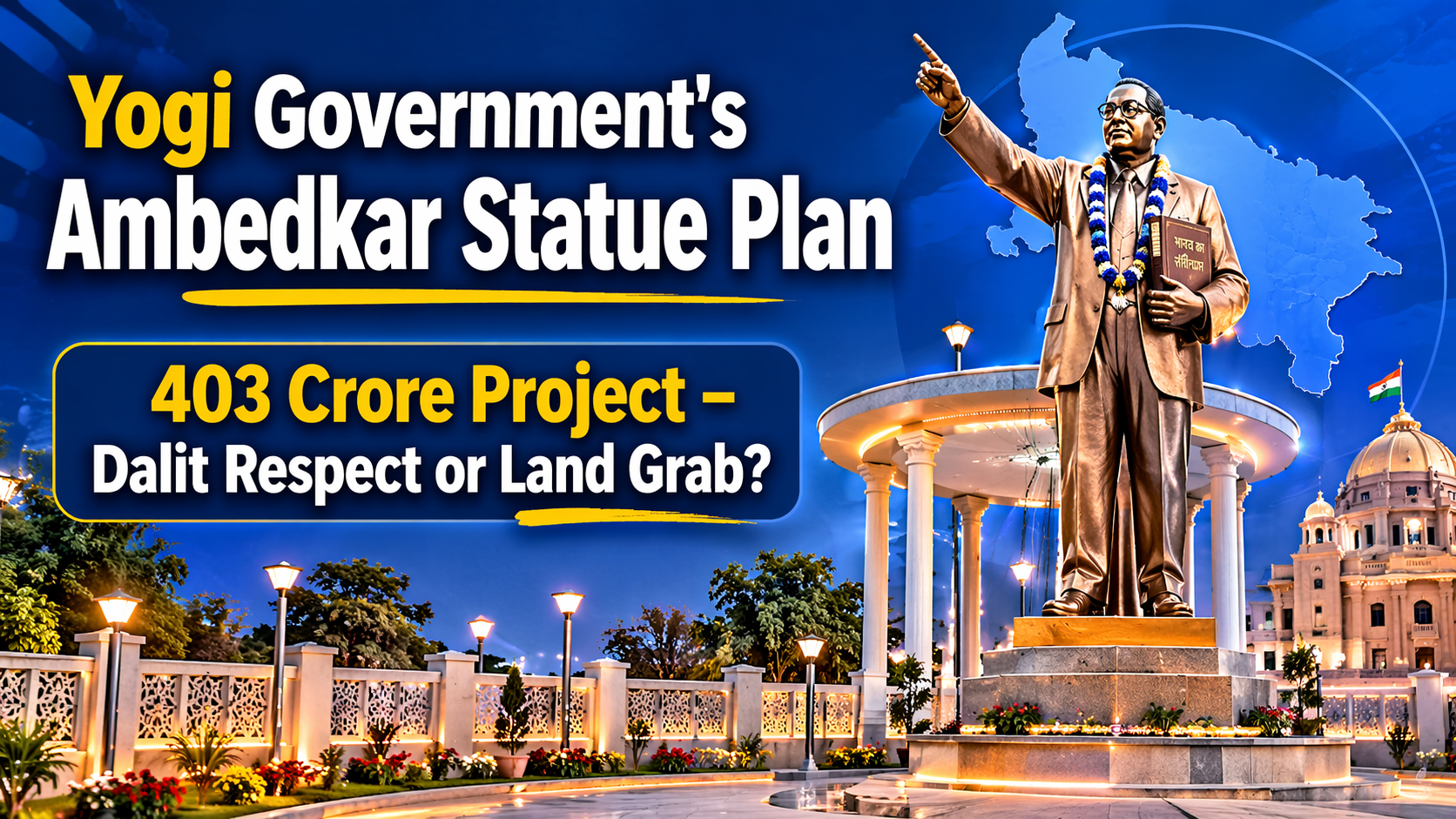 UP Ambedkar Statue Scheme: ₹403 Cr Debate